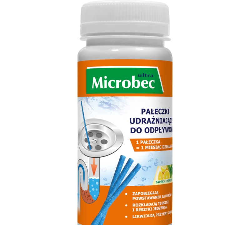 БРОС MICROBEC Пръчици за почистване на сифони